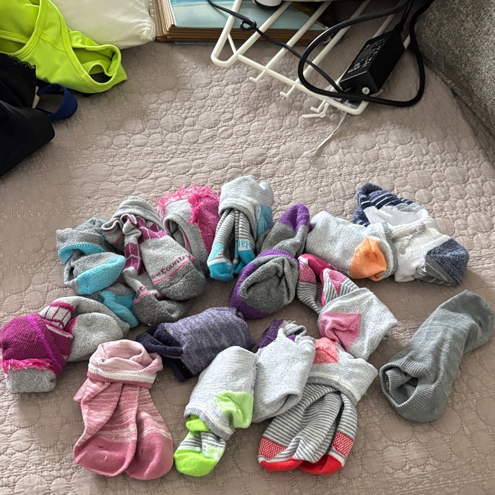 Assorted Colorful Women's Socks Set